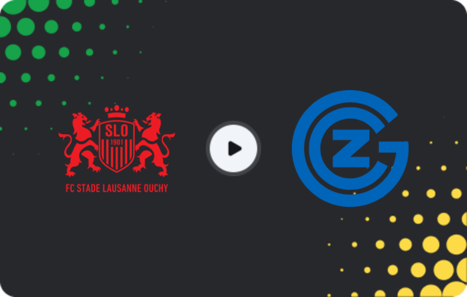 Where to watch Stade Lausanne-Ouchy — Grasshoppers, Schweizer Cup, 18.04.2026