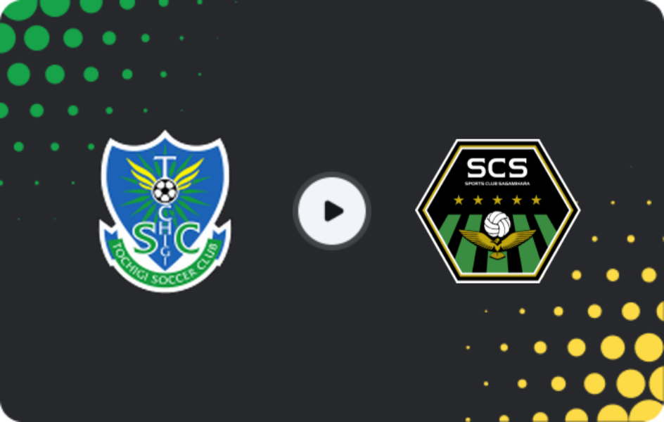 Where to watch Tochigi SC — Sagamihara, J2 League, 19.04.2026