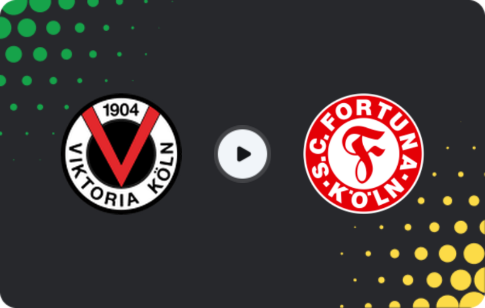 Where to watch Viktoria Köln U19 — Fortuna Köln U19, U19 Bundesliga, 19.04.2026