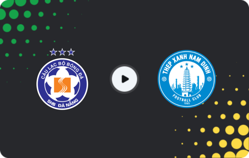 Where to watch Da Nang — Nam Dinh, V-League 1, 19.04.2026