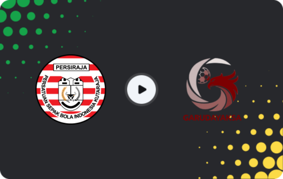 Where to watch Persiraja Banda Aceh — Garudayaksa, Liga 2, 19.04.2026