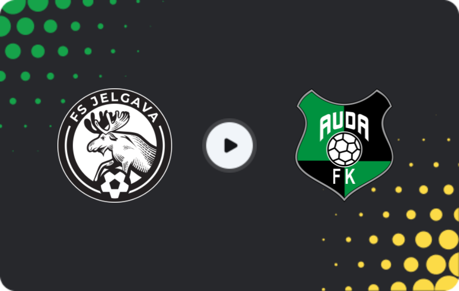 Where to watch FS Jelgava — Auda, Virsliga, 21.04.2026