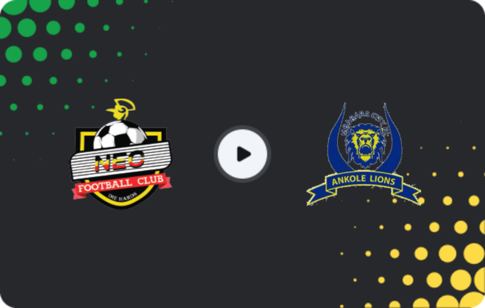 Where to watch NEC — Mbarara City, Premier League, 24.04.2026