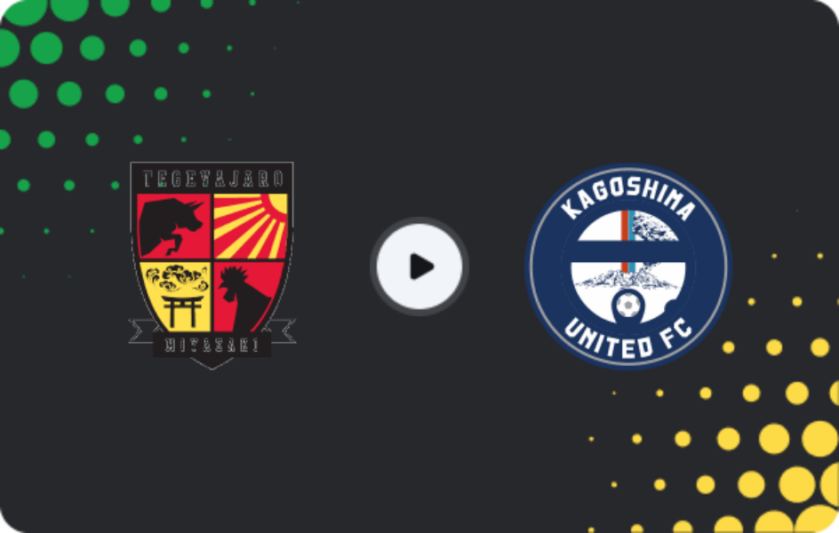 Where to watch Tegevajaro Miyazaki — Kagoshima United, J2 League, 25.04.2026