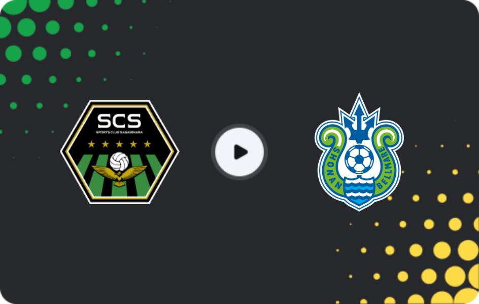 Where to watch Sagamihara — Shonan Bellmare, J2 League, 25.04.2026