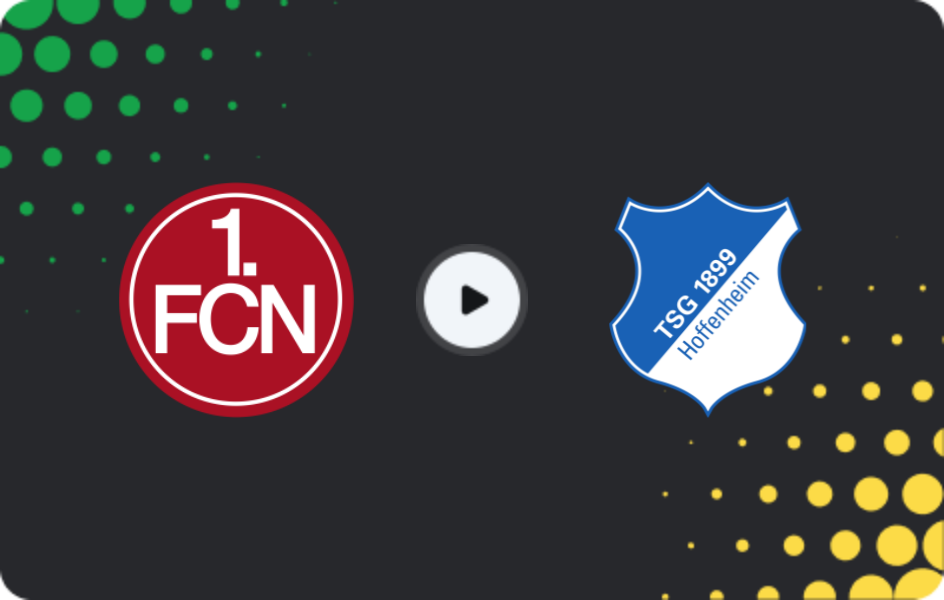 Where to watch Nürnberg U19 — Hoffenheim U19, U19 Bundesliga, 25.04.2026