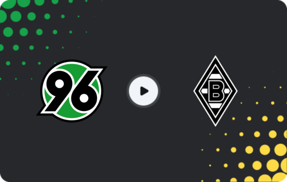Where to watch Hannover U19 — Borussia M'bach U19, U19 Bundesliga, 25.04.2026