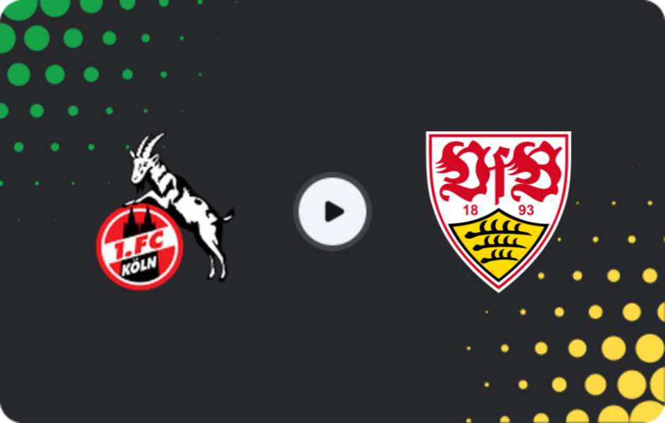 Where to watch Köln U19 — Stuttgart U19, U19 Bundesliga, 25.04.2026