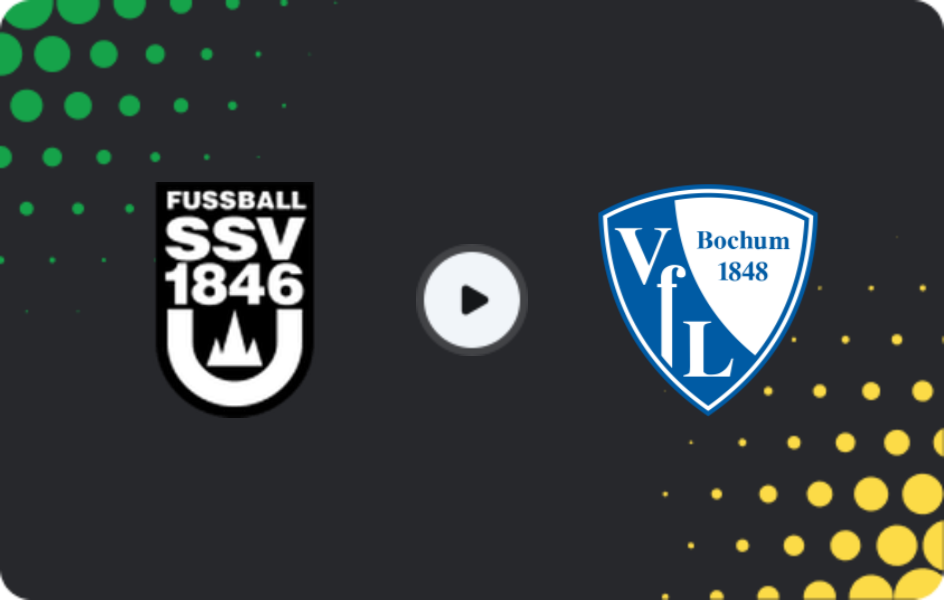Where to watch Ulm U19 — Bochum U19, U19 Bundesliga, 25.04.2026