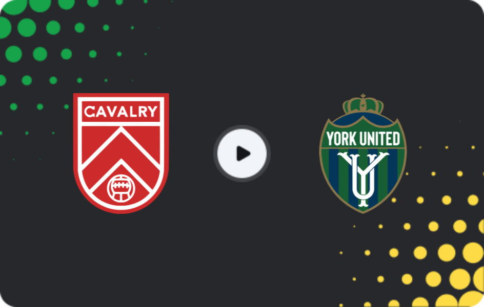 Where to watch Cavalry FC — York United, Premier League, 25.04.2026