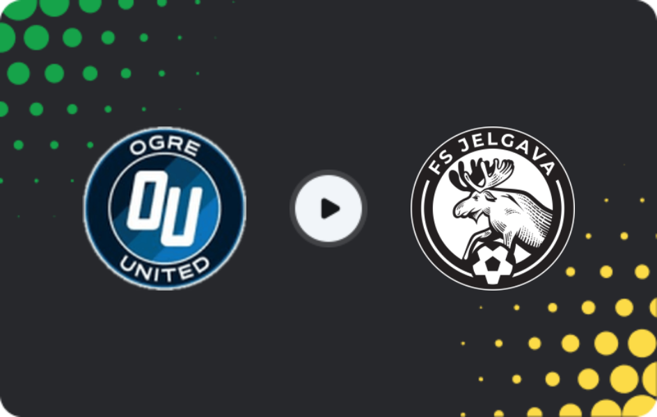 Where to watch Ogre United — FS Jelgava, Virsliga, 27.04.2026