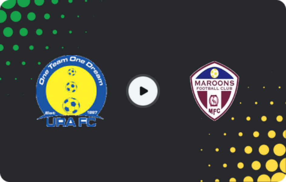 Where to watch URA — Maroons, Premier League, 28.04.2026