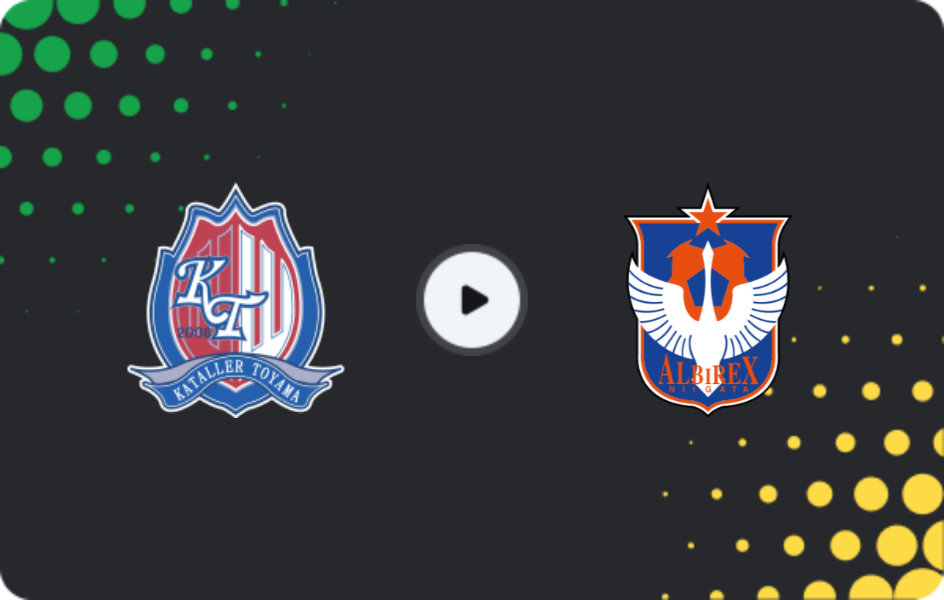 Where to watch Kataller Toyama — Albirex Niigata, J2 League, 29.04.2026