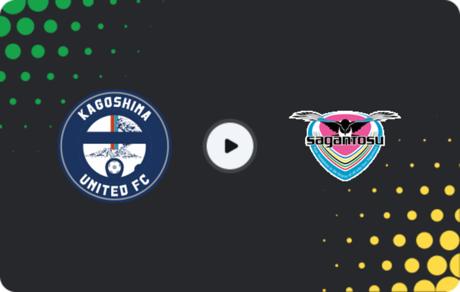 Where to watch Kagoshima United — Sagan Tosu, J2 League, 29.04.2026