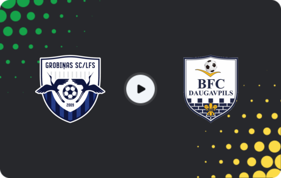 Where to watch Grobiņa — Daugavpils, Virsliga, 02.05.2026