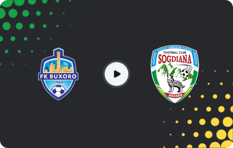 Where to watch Buxoro — Sogdiana, Super League, 02.05.2026