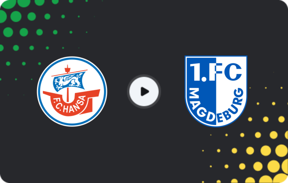 Where to watch Hansa Rostock U19 — Magdeburg U19, U19 Bundesliga, 03.05.2026