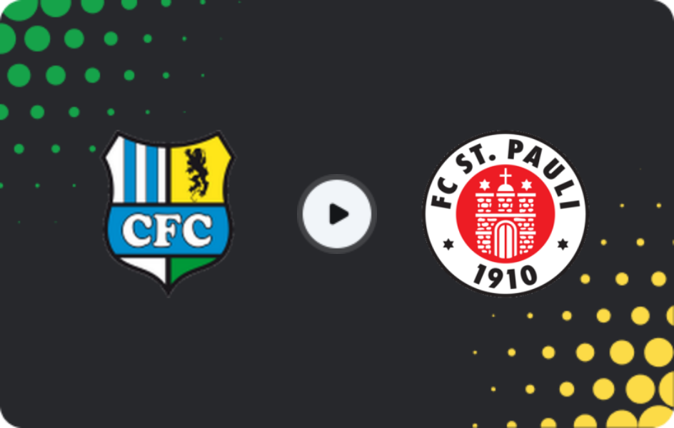 Where to watch Chemnitzer FC U19 — St. Pauli U19, U19 Bundesliga, 03.05.2026