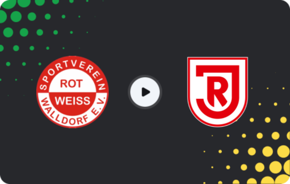 Where to watch Rot-Weiß Walldorf U19 — Jahn Regensburg U19, U19 Bundesliga, 03.05.2026