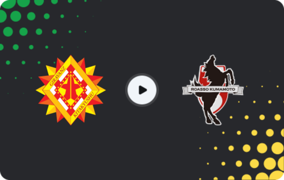 Where to watch Kitakyushu — Roasso Kumamoto, J2 League, 06.05.2026
