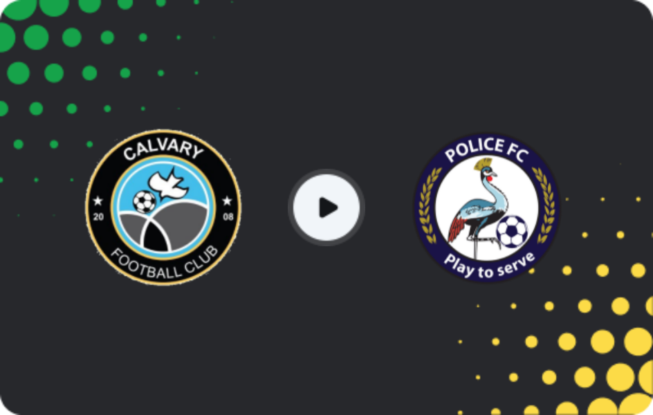 Where to watch Calvary — Police, Premier League, 06.05.2026