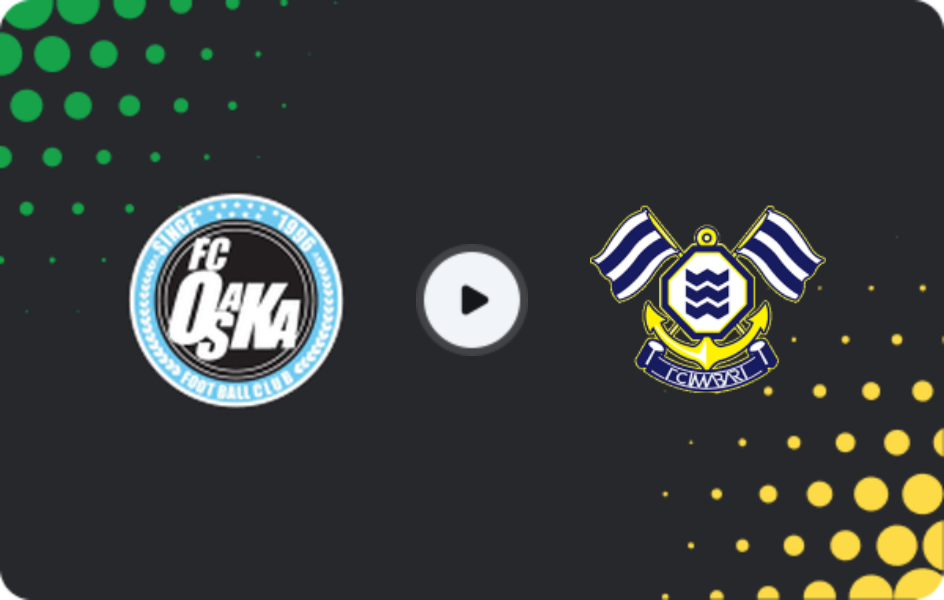 Where to watch Osaka — Imabari, J2 League, 09.05.2026