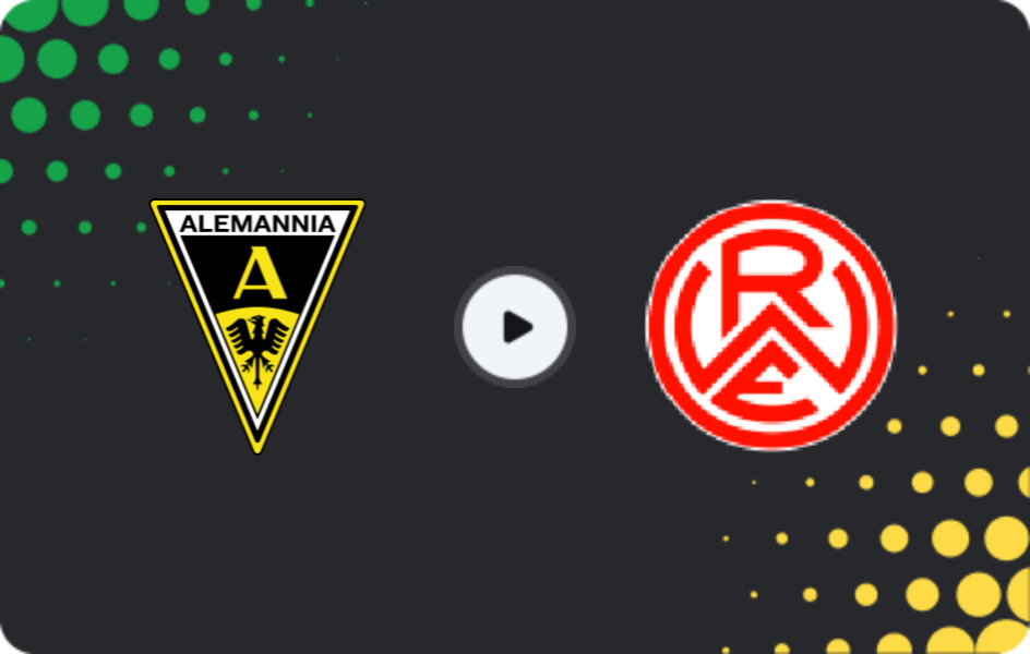 Where to watch Alemannia Aachen U19 — Rot-Weiss Essen U19, U19 Bundesliga, 09.05.2026