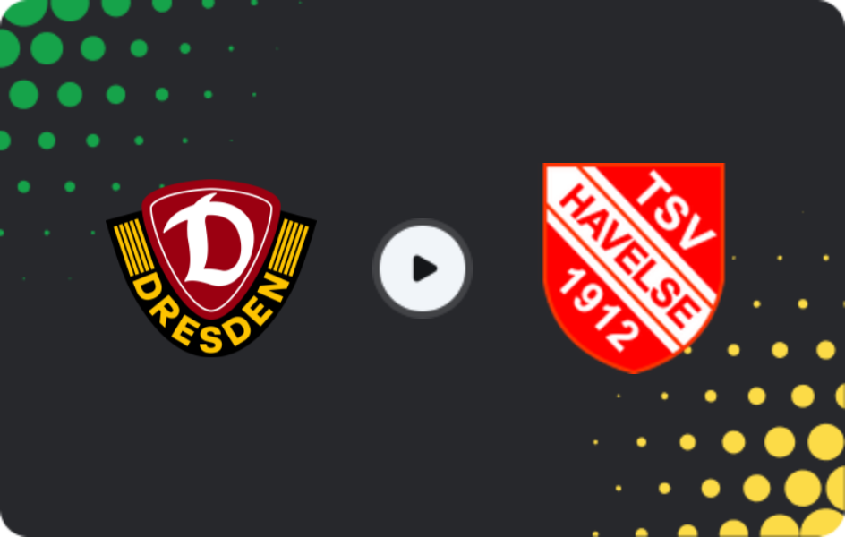 Where to watch Dynamo Dresden U19 — Havelse U19, U19 Bundesliga, 09.05.2026