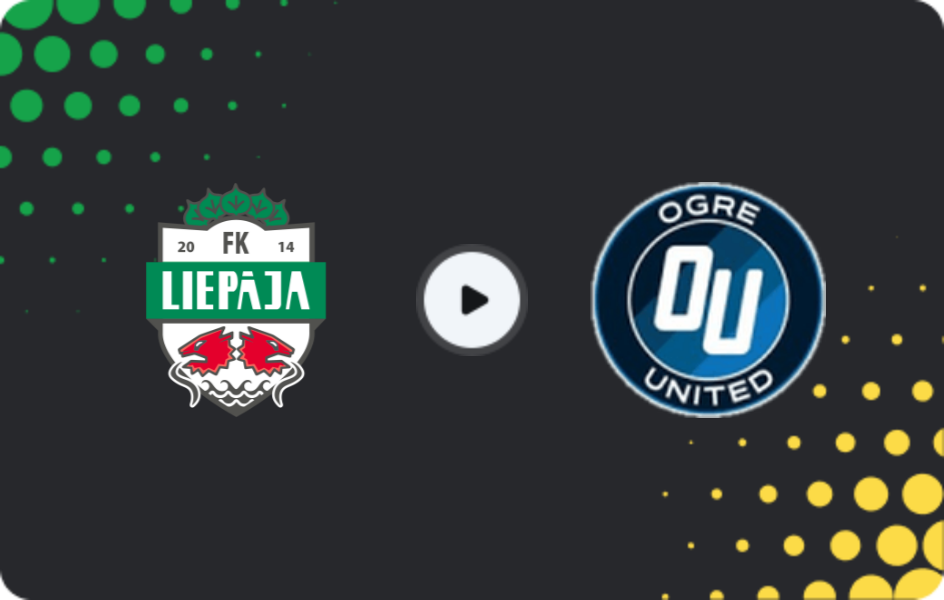Where to watch Liepaja — Ogre United, Virsliga, 12.05.2026