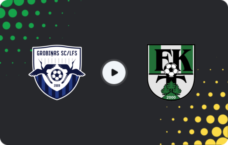 Where to watch Grobiņa — Tukums, Virsliga, 15.05.2026