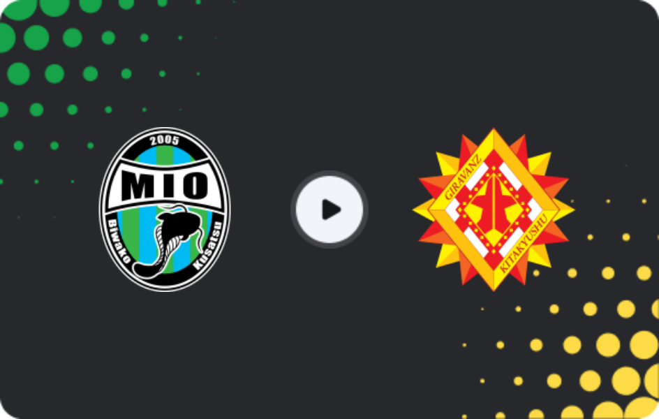 Where to watch Biwako Shiga — Kitakyushu, J2 League, 17.05.2026