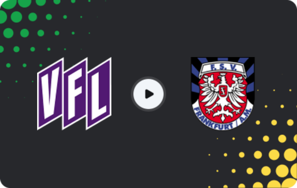 Where to watch Osnabrück U19 — FSV Frankfurt U19, U19 Bundesliga, 17.05.2026