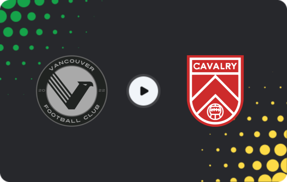 Where to watch Vancouver FC — Cavalry FC, Premier League, 18.05.2026