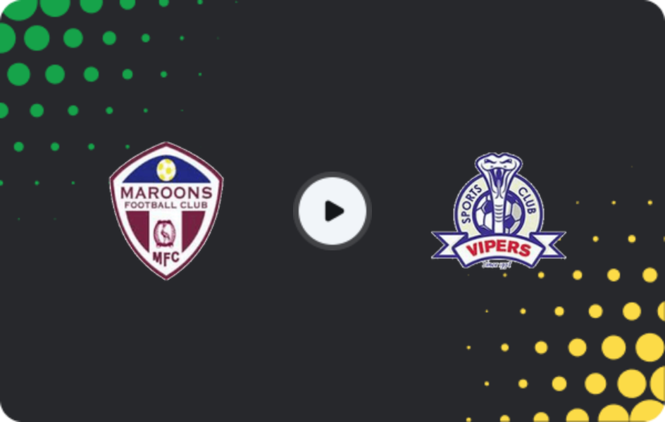 Where to watch Maroons — Vipers, Premier League, 19.05.2026