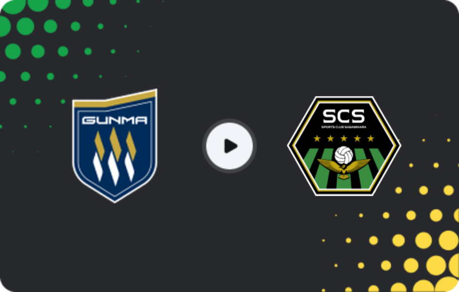 Where to watch Thespakusatsu Gunma — Sagamihara, J2 League, 23.05.2026