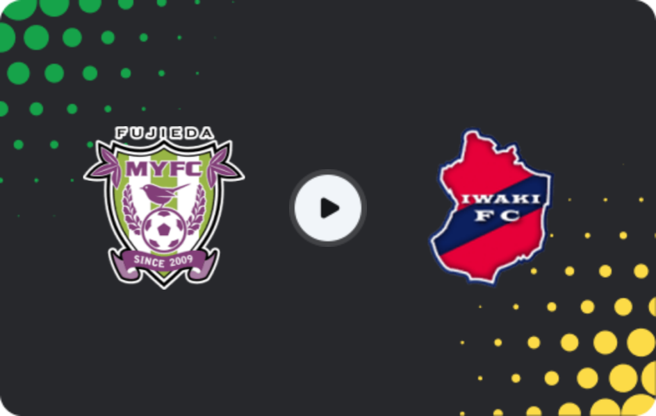 Where to watch Fujieda MYFC — Iwaki, J2 League, 23.05.2026