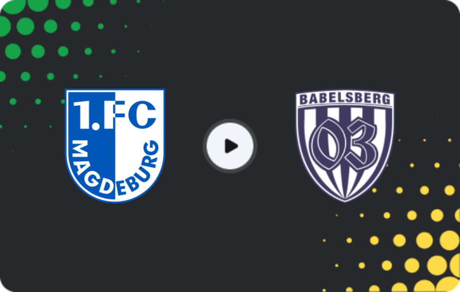 Where to watch Magdeburg U19 — Babelsberg U19, U19 Bundesliga, 23.05.2026
