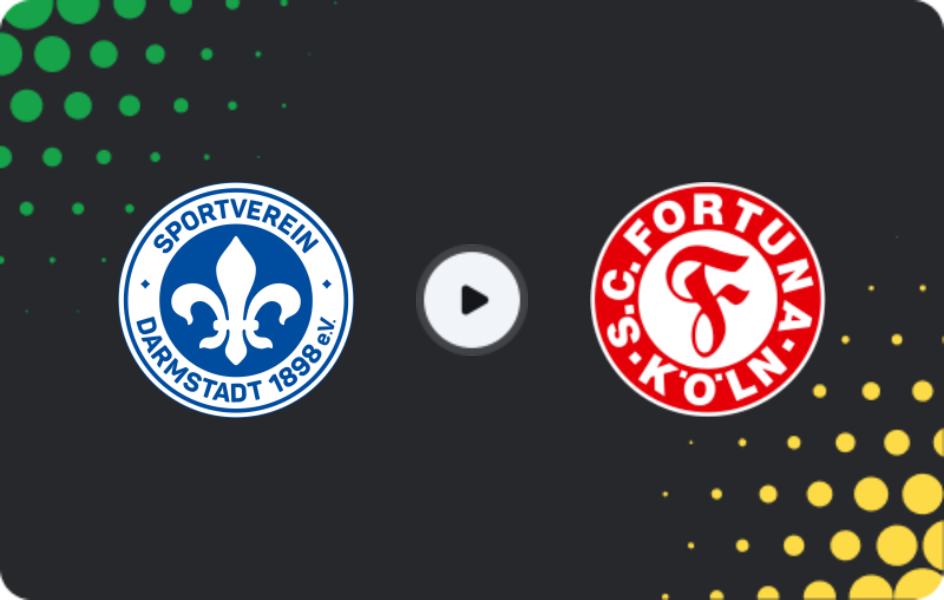 Where to watch Darmstadt U19 — Fortuna Köln U19, U19 Bundesliga, 23.05.2026
