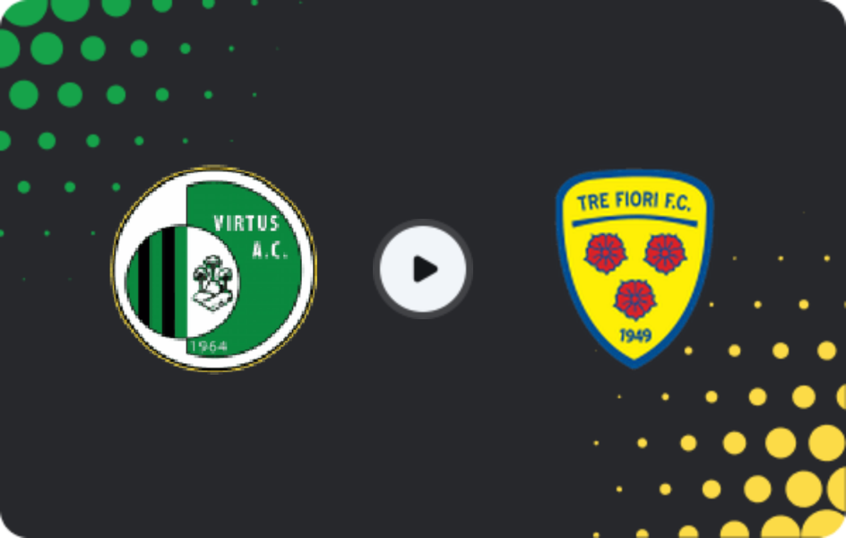 Where to watch Virtus — Tre Fiori, Coppa Titano, 23.05.2026