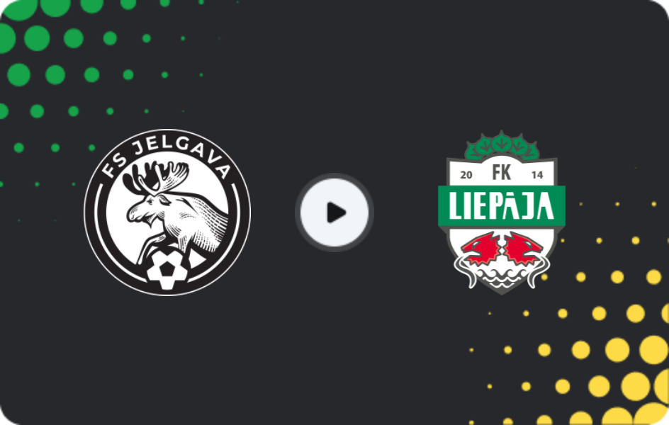 Where to watch FS Jelgava — Liepaja, Virsliga, 26.05.2026
