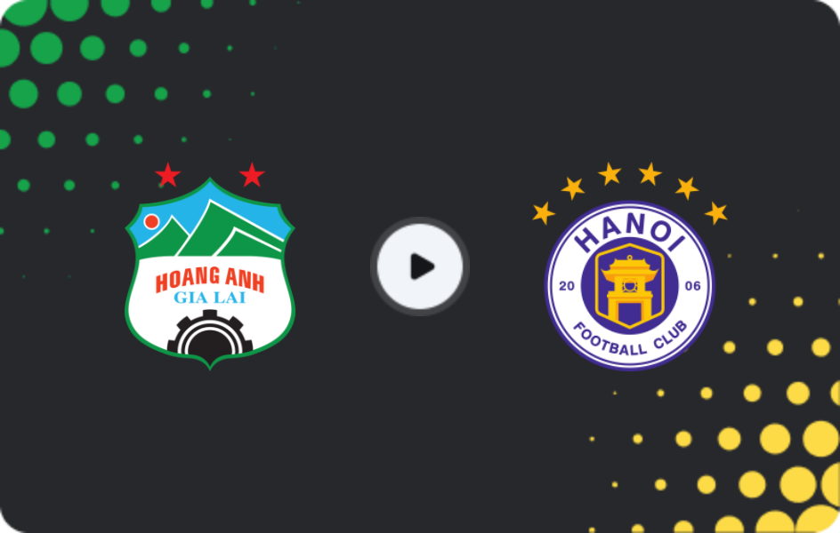 Where to watch Hoang Anh Gia Lai — Ha Noi, V-League 1, 31.05.2026