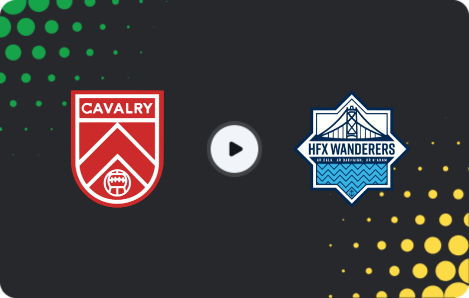 Where to watch Cavalry FC — HFX Wanderers, Premier League, 07.06.2026