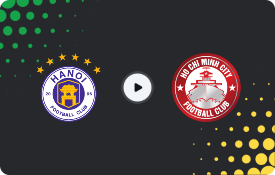 Where to watch Ha Noi — Ho Chi Minh City, V-League 1, 07.06.2026