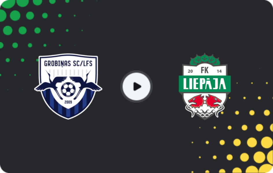 Where to watch Grobiņa — Liepaja, Virsliga, 16.06.2026