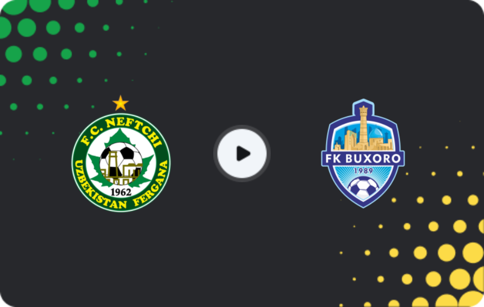 Where to watch Neftchi Fergana — Buxoro, Super League, 20.07.2026