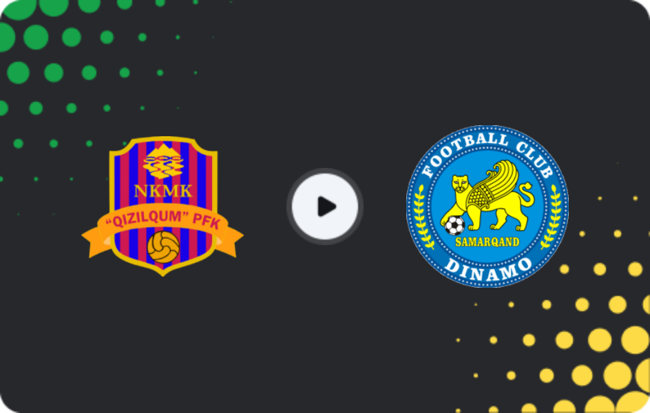 Where to watch Qizilqum — Dinamo Samarqand, Super League, 20.07.2026