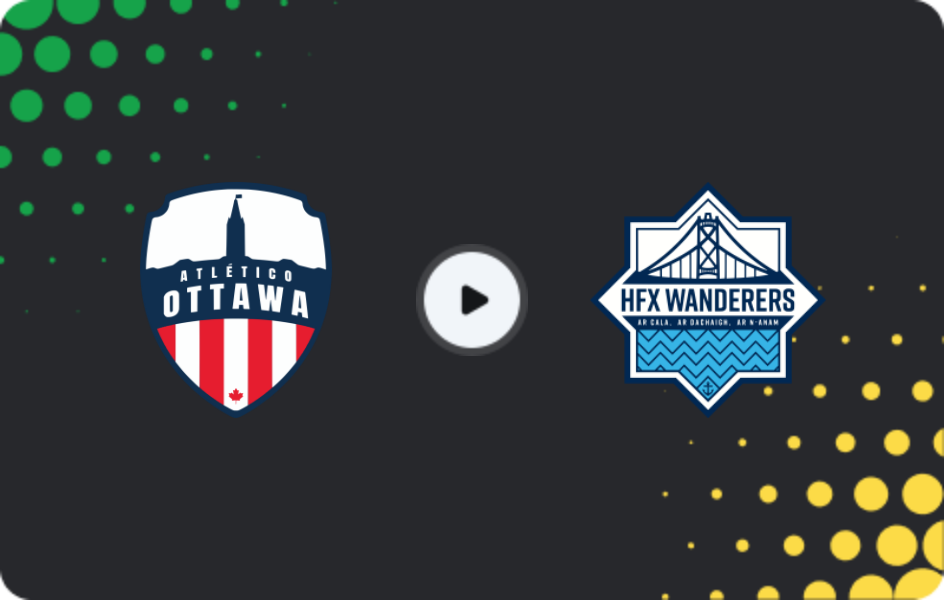 Where to watch Atlético Ottawa — HFX Wanderers, Premier League, 08.08.2026