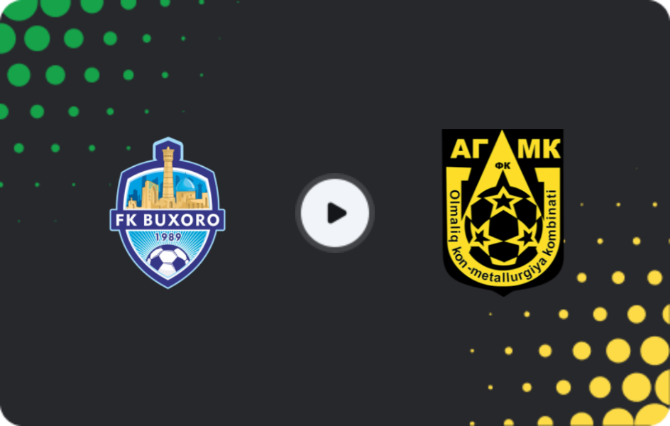 Where to watch Buxoro — Olmaliq, Super League, 14.08.2026