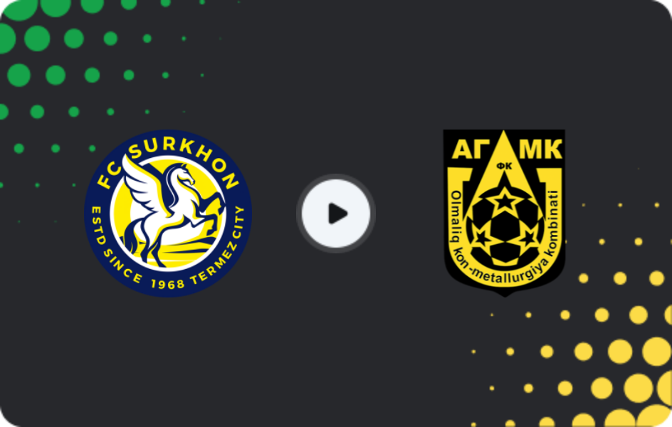 Where to watch Surkhon — Olmaliq, Super League, 24.08.2026