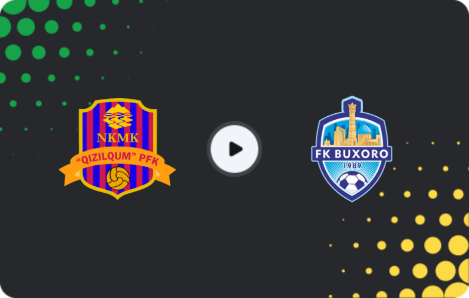 Where to watch Qizilqum — Buxoro, Super League, 03.09.2026